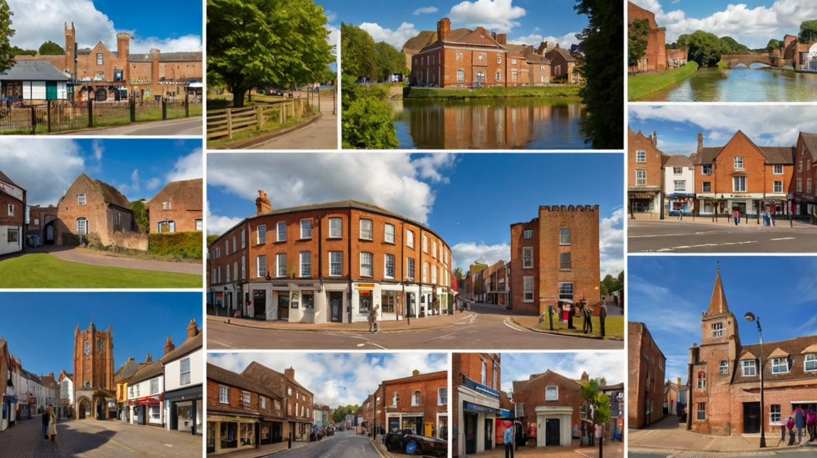 Blandford Forum Illustration