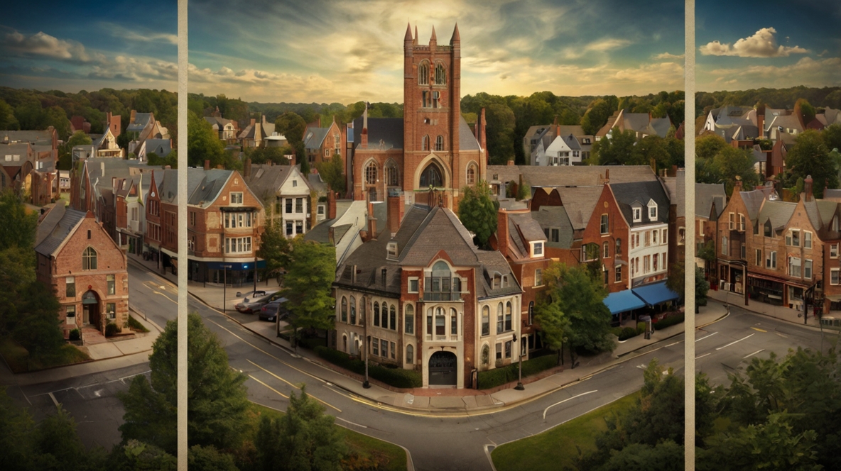 Lyndhurst Business Property Artistic Illustration