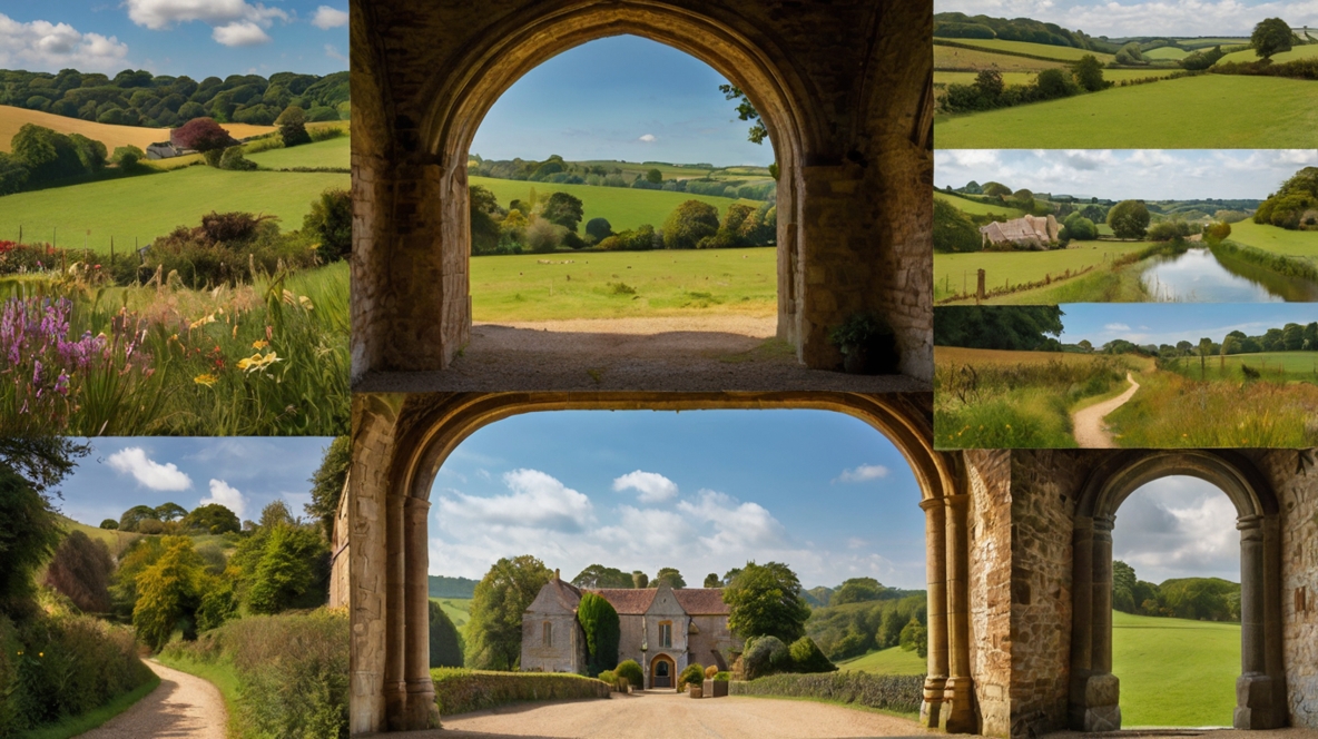 Amberley Sussex Illustration