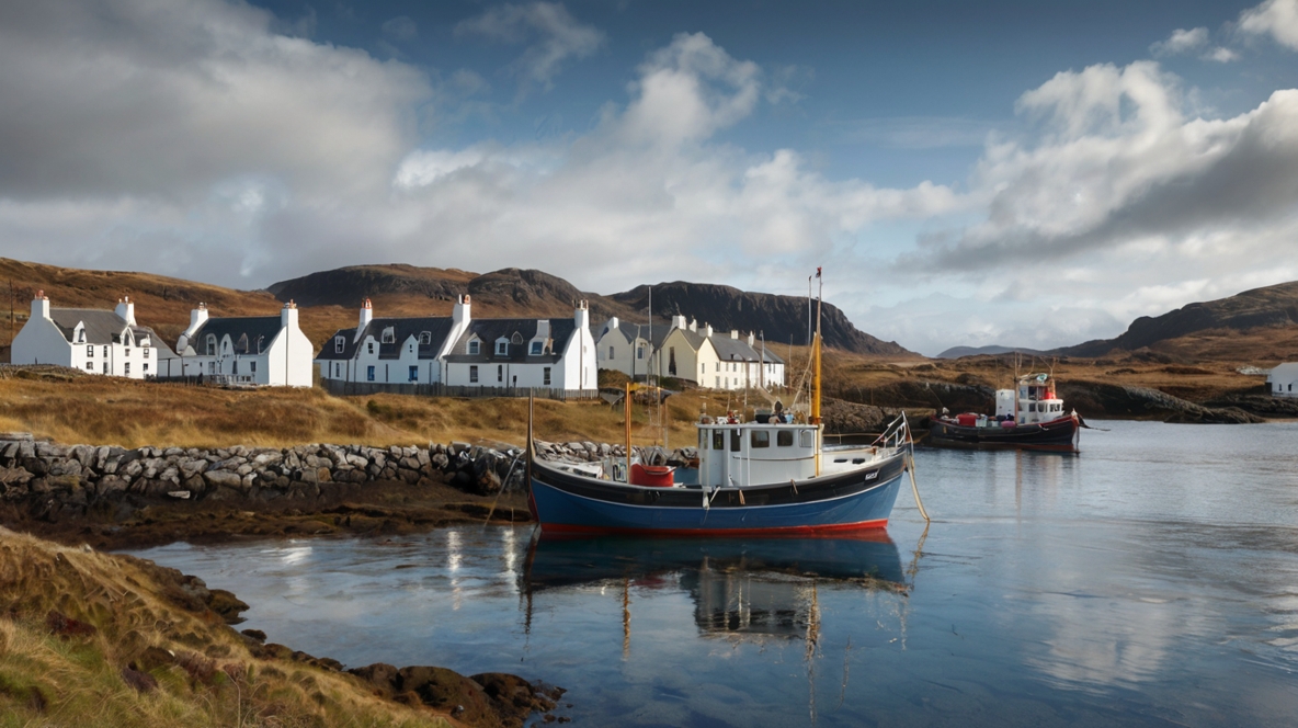 Vacation Properties for Holidays in Lochboisdale Illustration