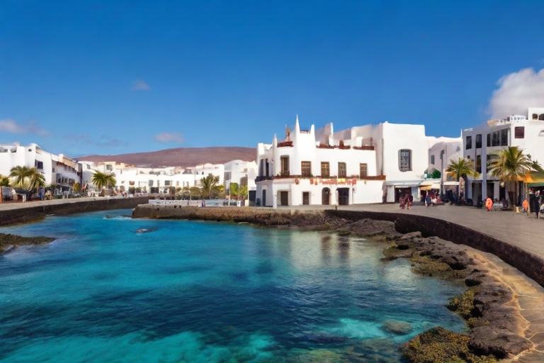 Arrecife Attractions Illustration