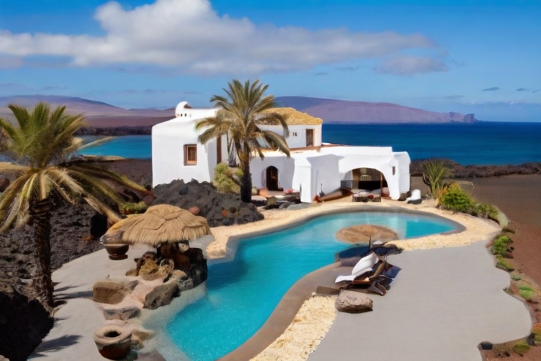 Las Casitas Attractions Illustration