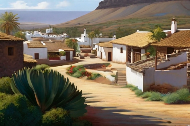 Yaiza Lanzarote Acccommodation Illustration