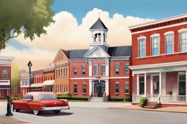 Abbeville Alabama attractions illustration